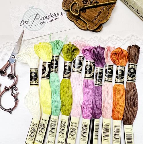 خيوط تطريز مولونيه