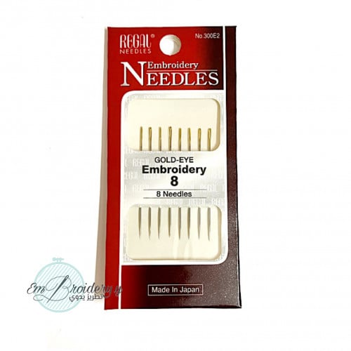 إبر تطريز embroidery 8