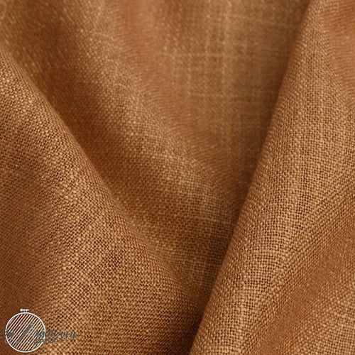 قماش لينين لون غامق