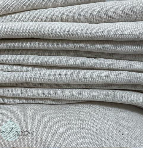 قماش لينين بيج طبيعي 100%