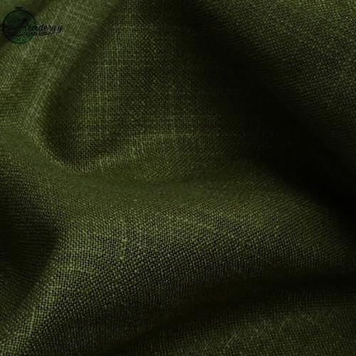 قماش لينين لون غامق