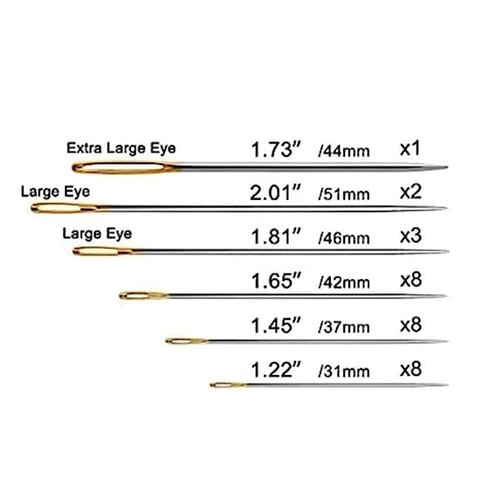 إبر خياطة 30 قطعة