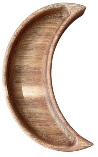 صحن تقديم خشبي