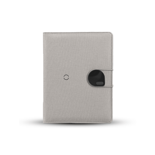 دفتر وشاحن لاسلكي وحامل جوال