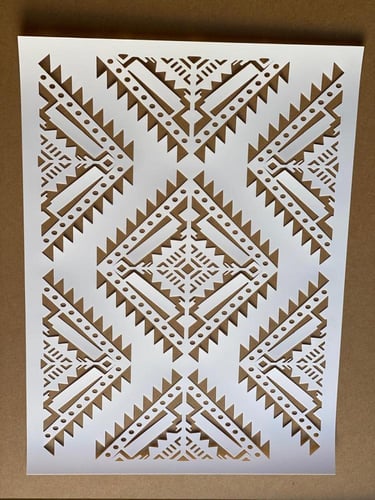 استنسل تصاميم سعودية