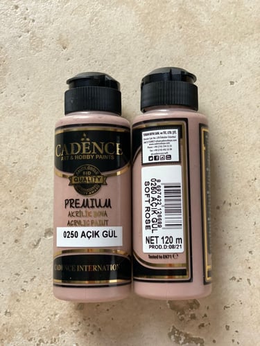 ألوان أكريليك ( تحتاج تأسيس ) 120 ملم