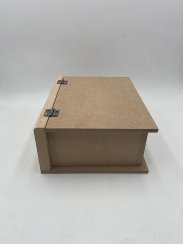 صندوق كتاب خشبي