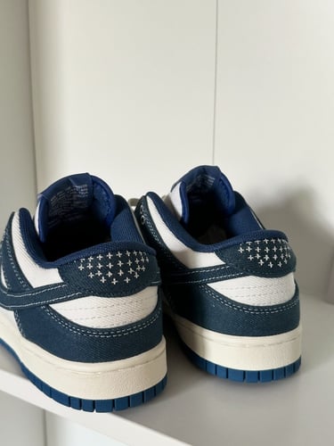 Nike Dunk Low Denim Sneakers - Industrial Blue
