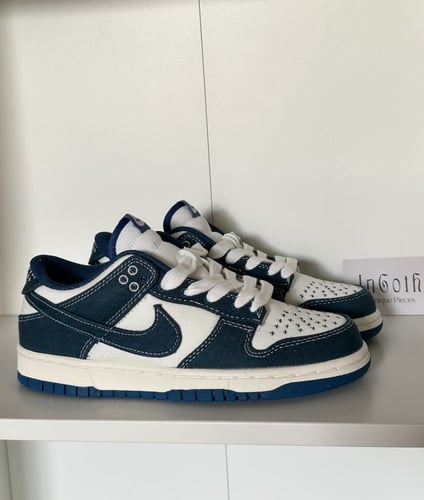 Nike Dunk Low Denim Sneakers - Industrial Blue