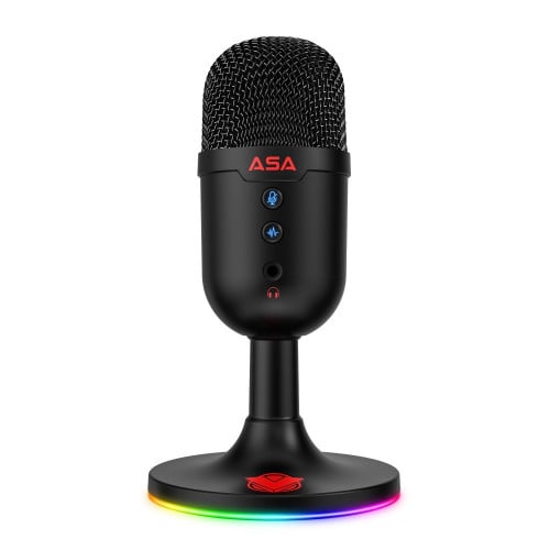 مايكروفون احترافي ASA متوافق مع PS5-PS4-PC