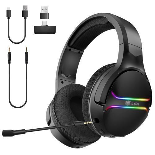 gaming headset asa سماعة العاب احترافية لاسلكية