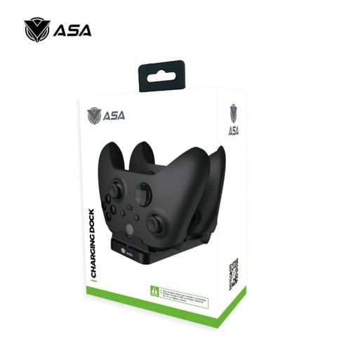 قاعدة شحن مع 2 بطاريات قابلة للشحن Xbox series Xbo...