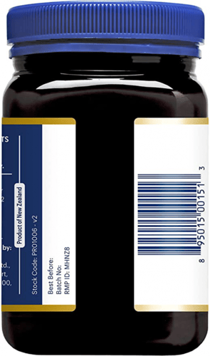 MGO 30+ Manuka Honey Blend وزن 500 جرام له طعم جمي...