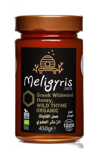 عسل الغابات - الزعتر العضوي 450 جرام حائز على جائز...