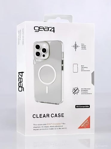 كفر شفاف حمايه قوي للايفونات 17 GEAR4 جير 4 ماق سي...