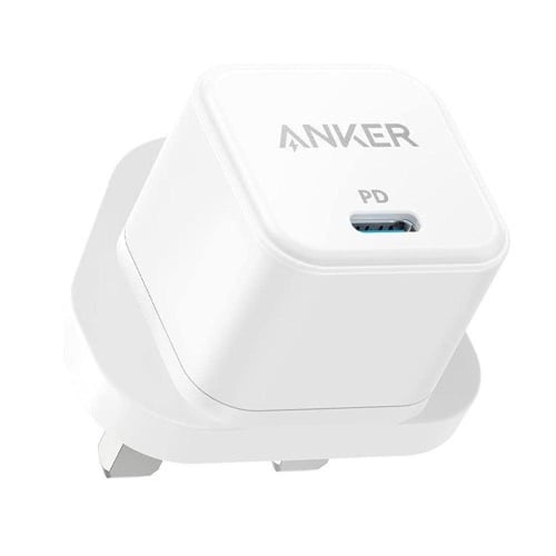 شاحن جداري انكر كيوب 3 بي دي 20 واط ابيض