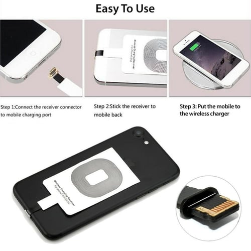 جهاز استقبال الشحن الاسلكي للايفون للأجهزة اللي ما...