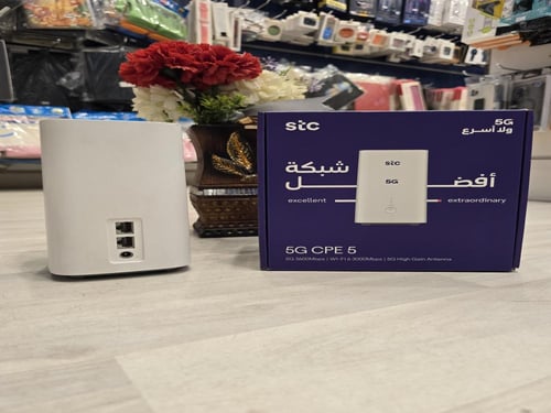 راوتر STC 5G CPE 5 (موديل H155-381). مستخدم