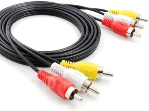 كابل صوت وفيديو بطول 1.5 متر لأجهزة التلفاز، ومسجل...
