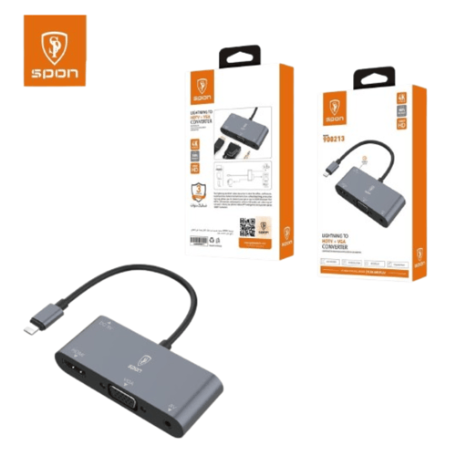 وصلة اتش دي محول SPON موديل 900213، وهو محول متعدد...