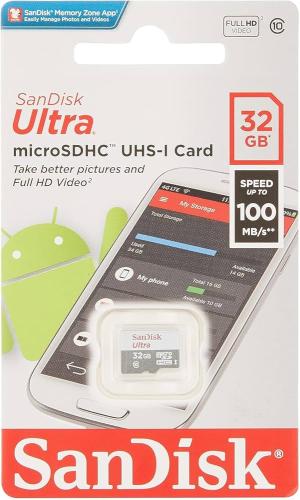 ذاكرة جوال و كاميرا سناديسك 32 قيقا الاصليه ضمان س...