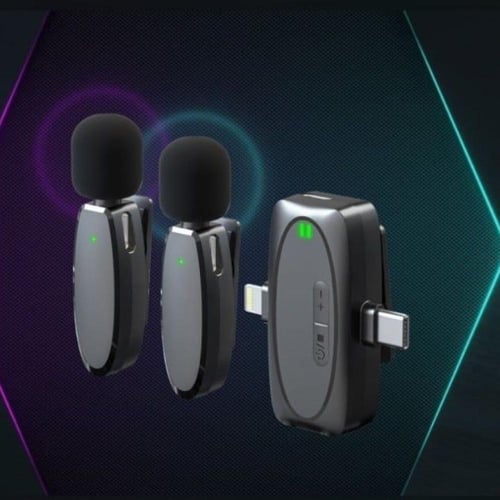 ميكروفون المشاهير لاسلكي من بيلك منفذ لايتنج/ Type...