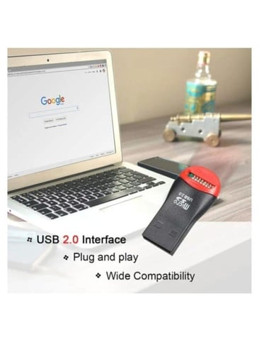 محول قارئ بطاقات ذاكرة USB 2.0