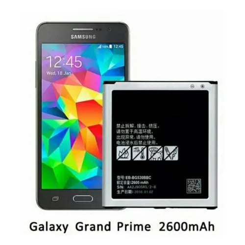 بطارية جوال سامسونج جراند برايم + جراند برايم بلس بديلة موديل EB-BG530CBE متوافقة مع أجهزة SAMSUNG G530f,_ J2 Prime_J5_J500_J3_J30...