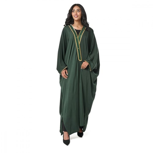 عباية بشت ملكي لون اخضر