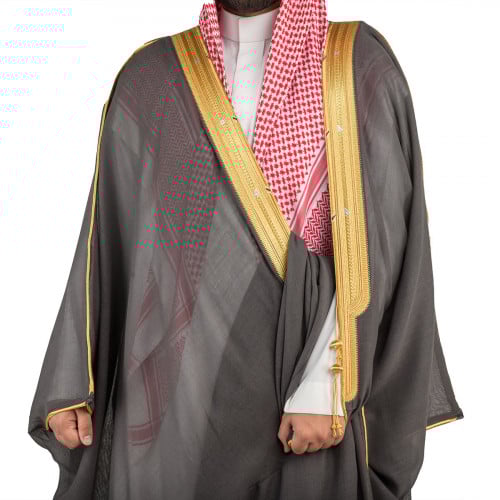 بشت ملكي غاط مصوف زري حر