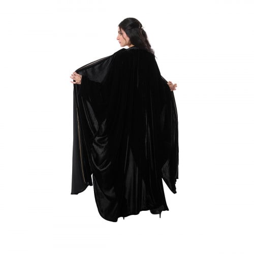 عباية بشت كلاسيك لون اسود - روز