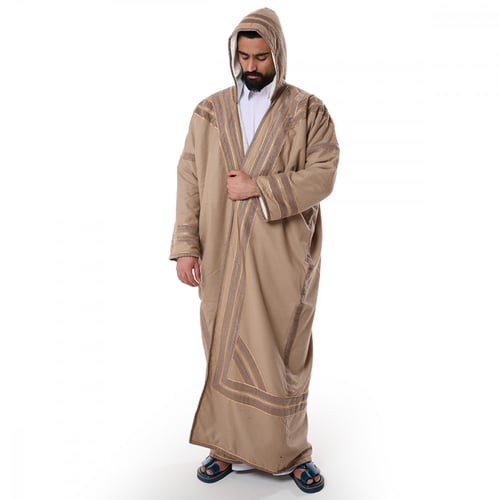 فروة كشميري طفيلي طبيعي لون بيج