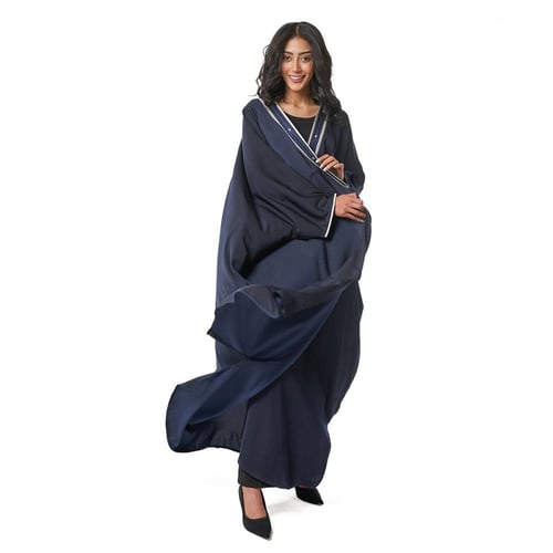 عباية بشت ملكي لون كحلي