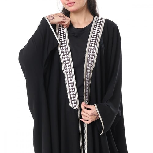 عباية بشت الاصالة لون اسود