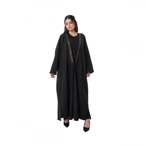 عباية بشت ملكي لون اسود