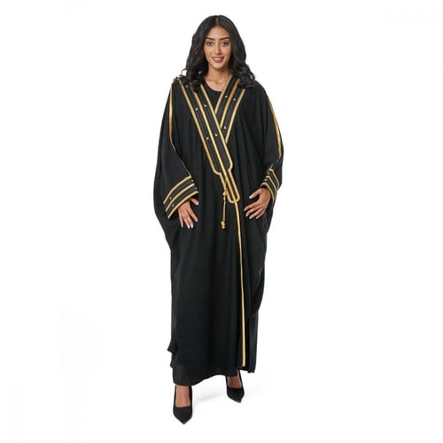 عباية بشت ملكي خاص لون اسود