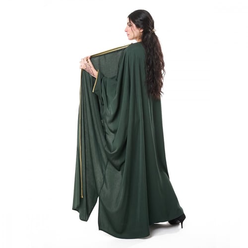 عباية بشت كلاسيك لون اخضر