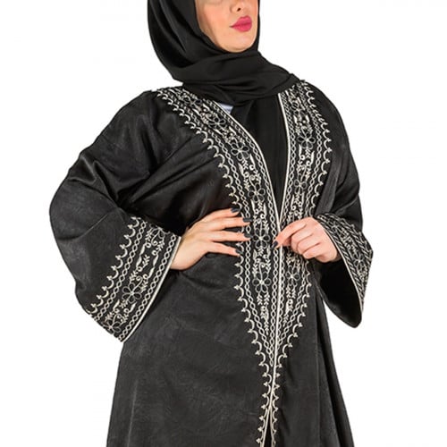 عباية بشت الياسمين لون اسود