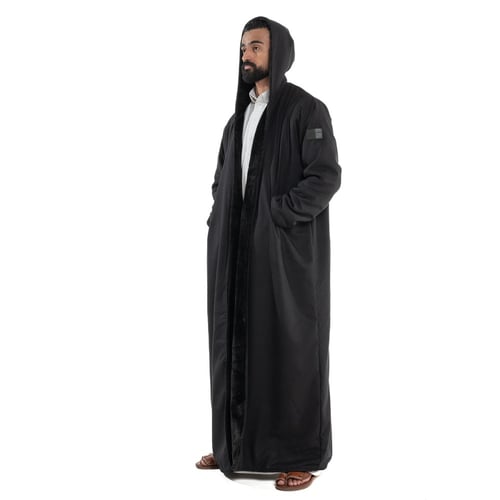 فروة كشميري جوخ كلاسيك لون اسود