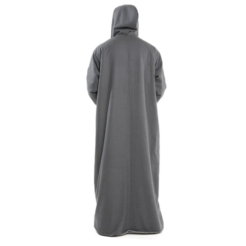 فروة كشميري جوخ كلاسيك لون رصاصي