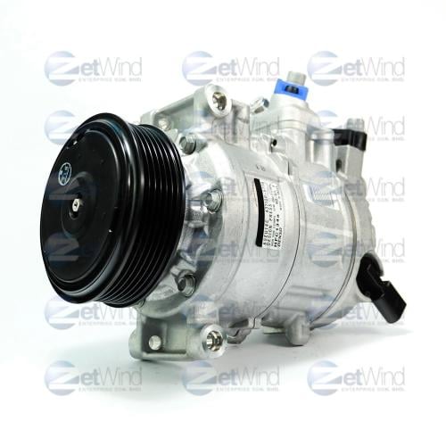 #11310J كمبروسر مكيف سياره سكودا واودي ايه 4 12 فولت دنسو COMPRESSOR SKODA AUDI A4 8H B6 B7 08- AUDI-A6