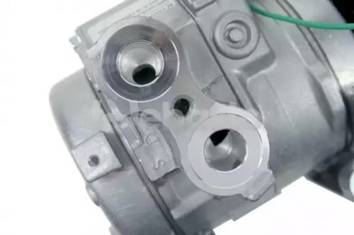 #13166C كمبروسر مكيف مرسيدس اكتروس /COMPRESSOR MER...