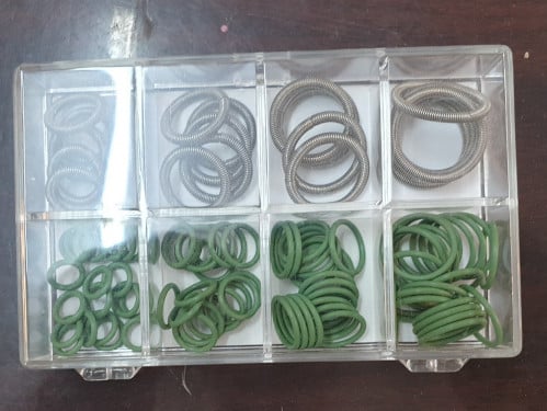 #10422W طقم ربلات اخظر 100 حبه / O-RING KIT GREEN...