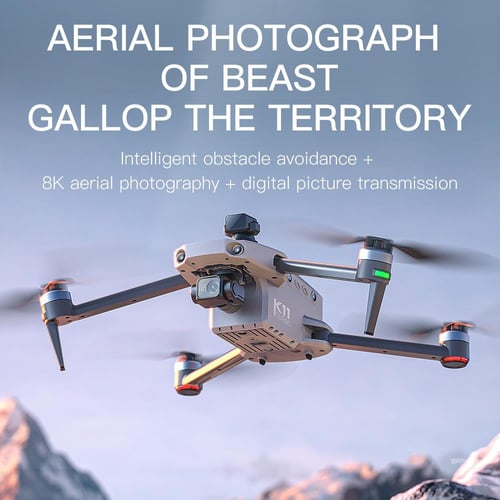 طائرة بدون طيار K11 Tubro GPS ، 10 ، احترافية ، تج...