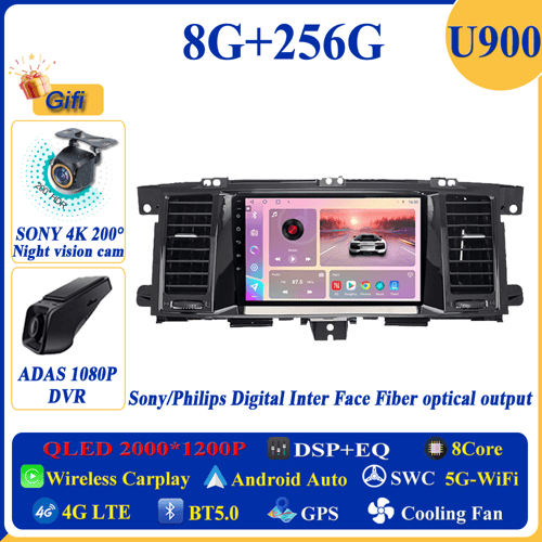 أندرويد 14 7862 وحدة المعالجة المركزية CarPlay الل...