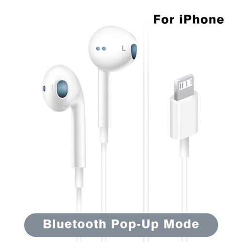 سماعات رأس سلكية أصلية من Apple لهاتف iPhone 14 13...