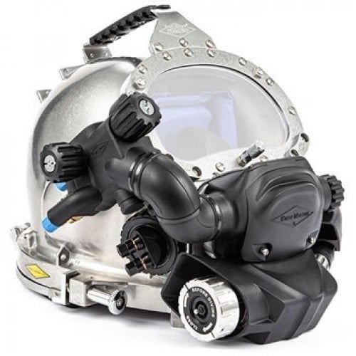 Kirby Morgan KM Diamond Stainless Steel Diving Hel...