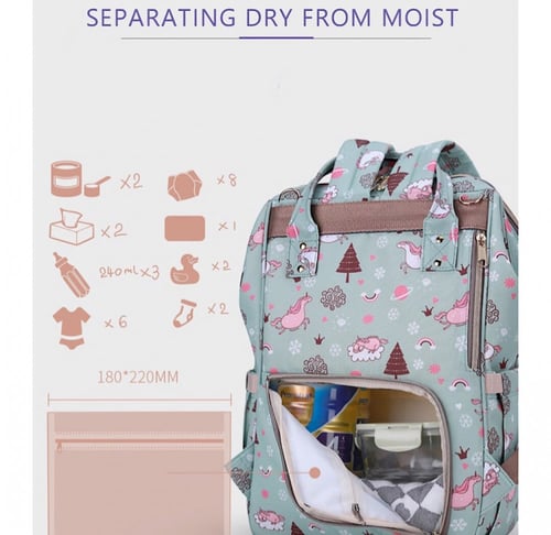 شنطة كبيرة لاغراض الطفل ماركة صن فينو