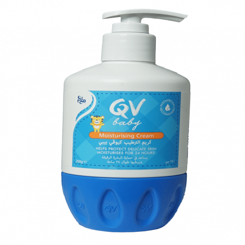 كيو في كريم الترطيب للاطفال 250 جم
