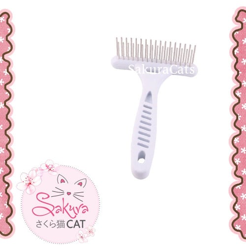 مشط للقطط ذات الشعر الطويل لتقليل التساقط